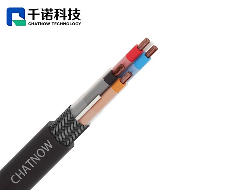 4 Core 16AWG Nylon Braided Control Cable