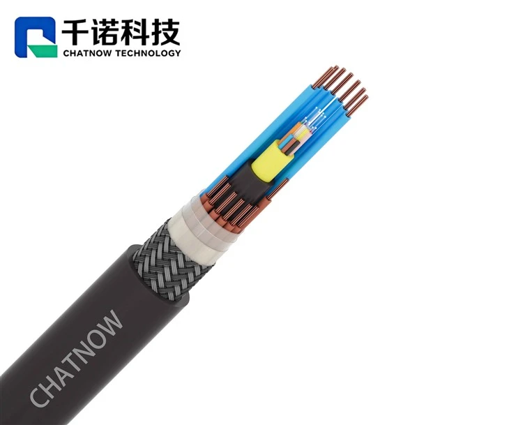 Copper Fiber Hybrid Cable
