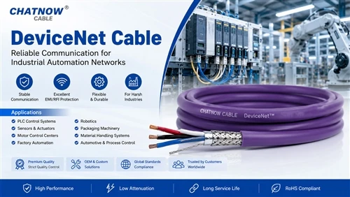 DeviceNet Cable: Reliable Communication For Industrial Automation Networks