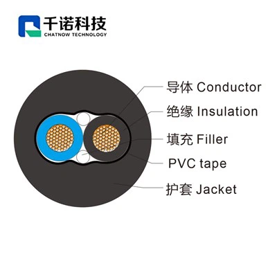 6mm 2 Core Flexible Cable